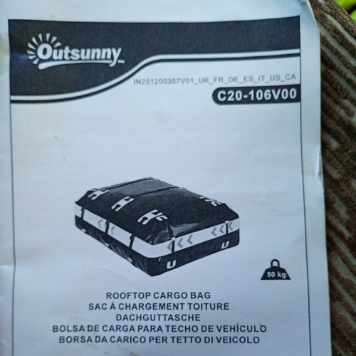 Outsunny car roof bag 21 - car,