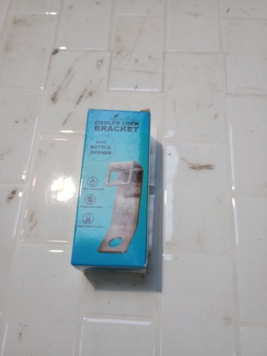 Cooler lock bracket with - cooler,