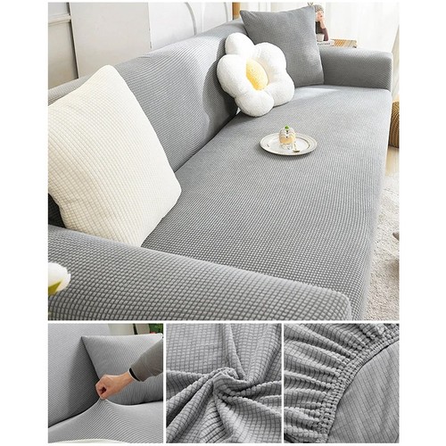 Elastic jacquard sofa cover - jacquard,