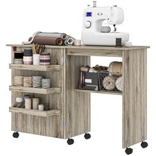 HOMCOM Folding Sewing Table