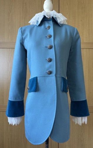 Oscar renta blue wool - blue,