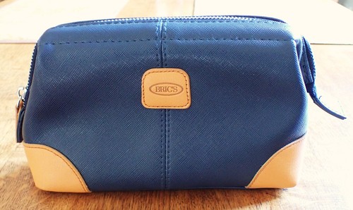 Brics leather travel toiletry - leather,