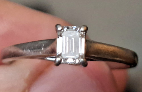 Platinum 950 44ct lab - 950, 0.44ct