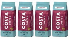 4 x Costa Coffee DECAF BLEND