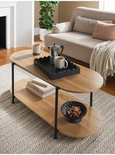 Natural Lozenge 2-Tier Coffee