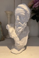 Small Plaster Bust of a Man’s Head & Shoulders