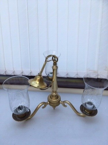 Nice brass three - nice, ceiling