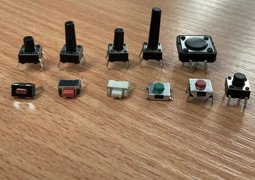 Push click tactile switch pcb - push,