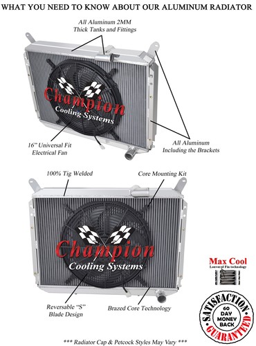 Champion row radiator w - champion,