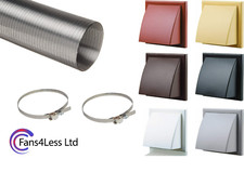 Cooker hood duct cowled vent - cowled,