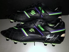 Signed Retro Gary Lineker Quasar Football Boots England Spurs