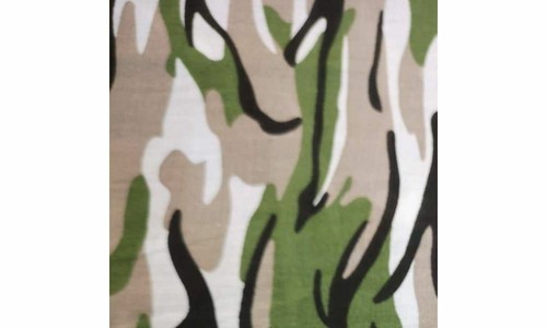 Camouflage polycotton fabric - camouflage,