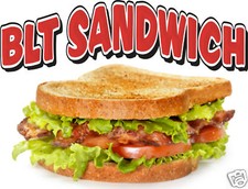 BLT Sandwich Concession Food