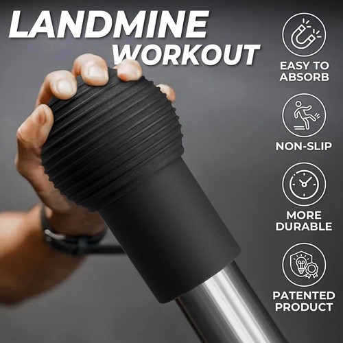 Barbell landmine attachment - barbell,