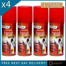 4 x DEEP HEAT SPRAY 125ML