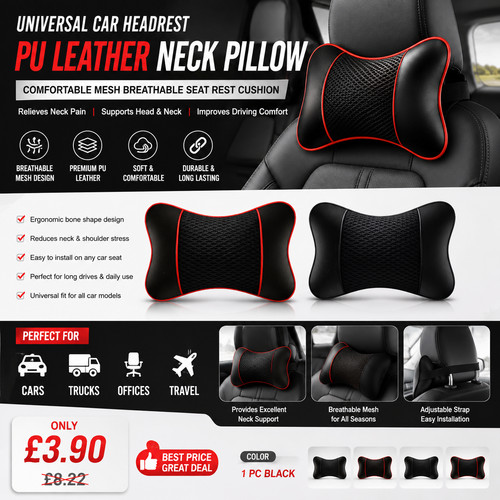 Premium car seat head neck - seat,
