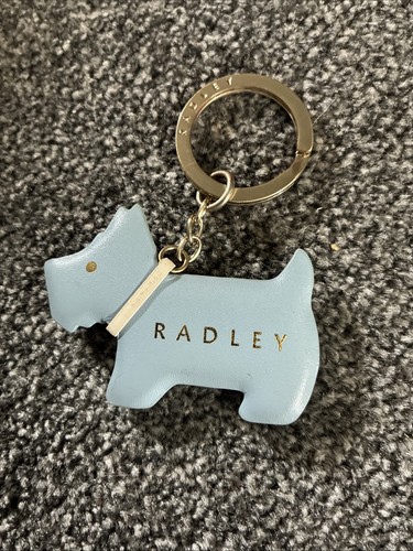 Radley dog keyring blue - radley,