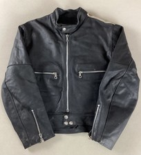 Vintage leather biker - biker, jacket