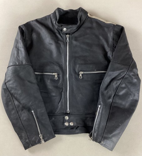 Vintage leather biker - vintage,