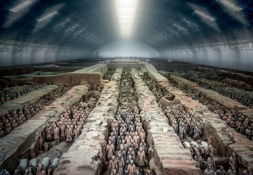 Large terracotta army - large, a3