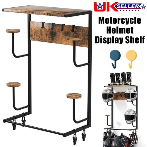 Motorcycle helmet holder - motorcycle,