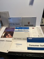 1988 MONTEGO HANDBOOK PACK, 2.0 Diesel, Service Record, Entertainment Book S5