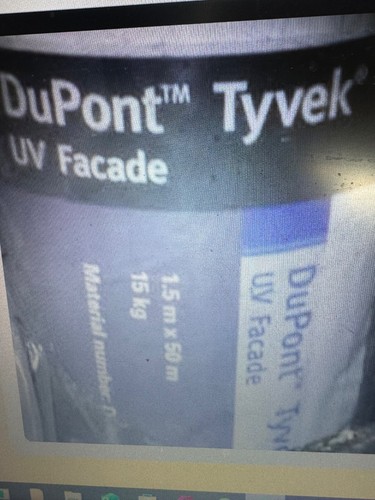 Dupont tyvek facade 5x50m - facade, 1.5x50m