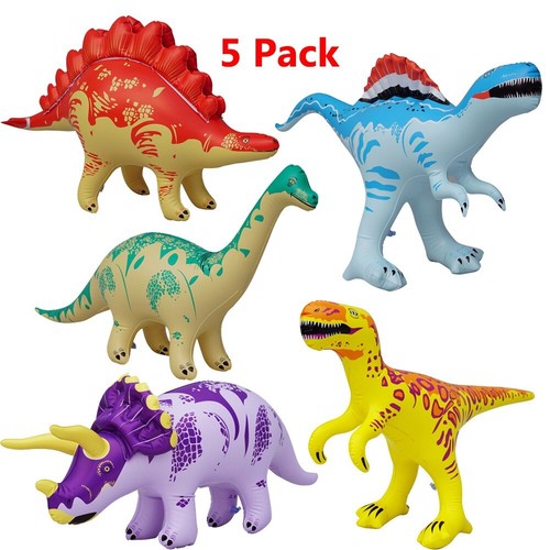 Pack inflatable dinosaur - inflatable,