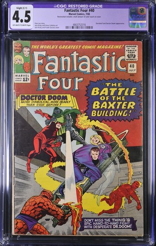 Fantastic four cgc 4 - fantastic,