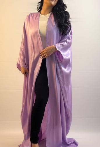 Silk purple gown for - purple,