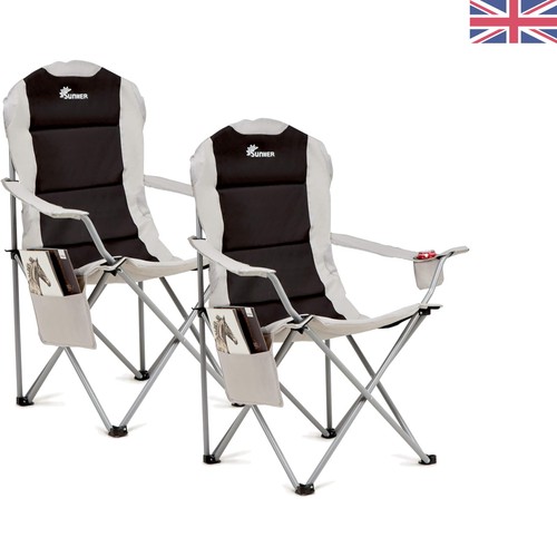 Padded camping chairs - camping,