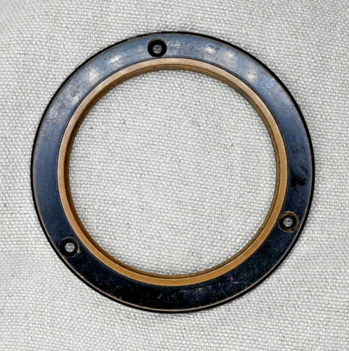 Antique brass lens flange - lens,