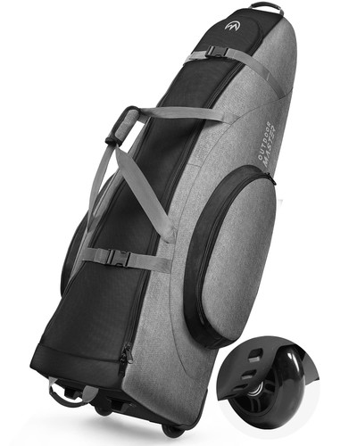 Padded golf travel bag with - travel,