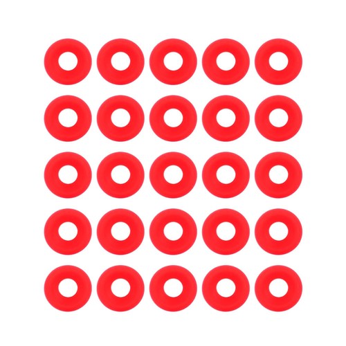 25pcs red silicone grolsch - silicone,