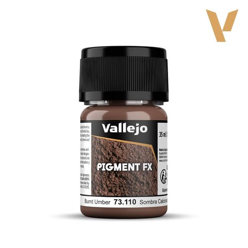 Vallejo pigment burnt - vallejo, fx