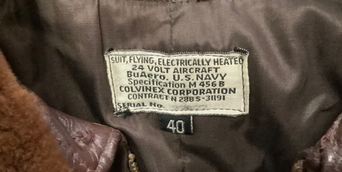 Wwii flying suit electricall - wwii,