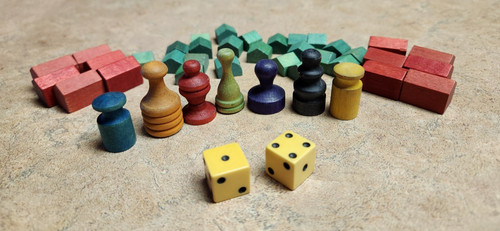 Vintage wwii monopoly movers - vintage,