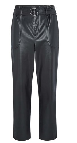 Primark faux leather - leather, paperbag