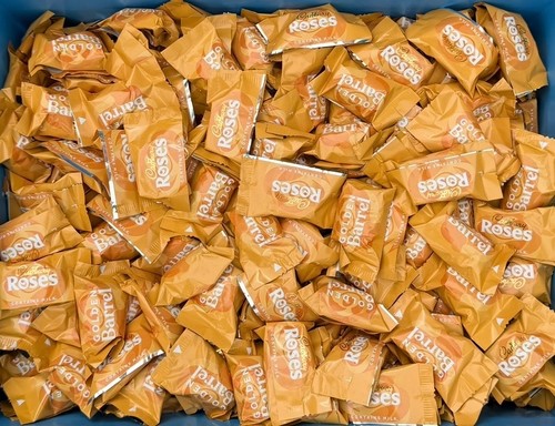 Cadbury roses golden barrels - roses,