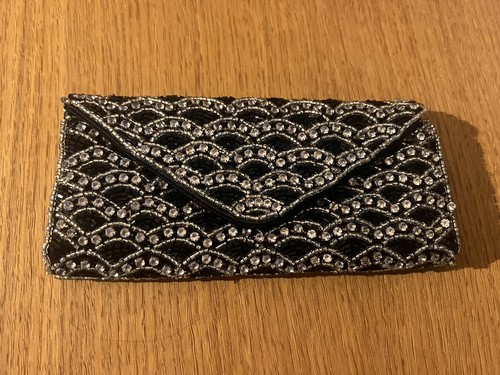Diamonte jeweled black travel - jeweled,