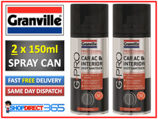 2 x Granville Pro Car Air-Con Air Conditioning Cleaner Odour Bomb Sanitiser 1086