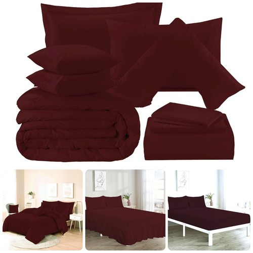 Plain wine premium bedding - premium,
