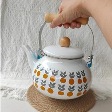 Enamel Tea Kettle 2.5L Floral