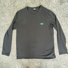 Hugo Boss Mens Jumper Black Size Medium