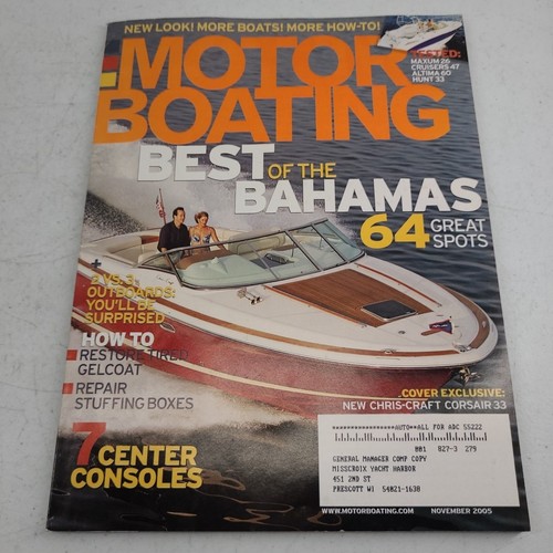 Motorboating magazine november - magazine,
