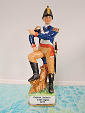 Porcelain Figure, Infantry Of The Legion 1795 marked MR on base