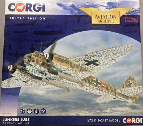 Corgi archive aa36709 junkers - corgi,