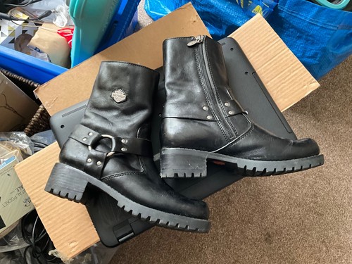 Harley davidson boots - davidson, biker