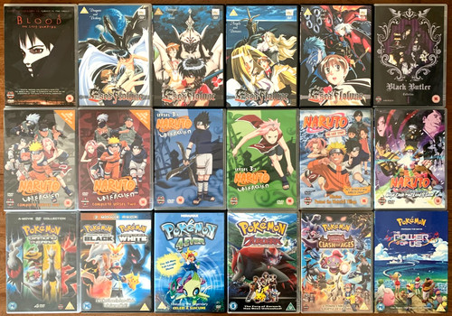 Manga anime dvd - 18,