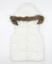 Gap Kids Girls Ivory Puffer